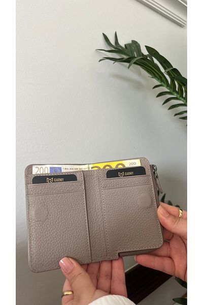 Garniy Унисекс портфейл и картодържател от естествена кожа 3704