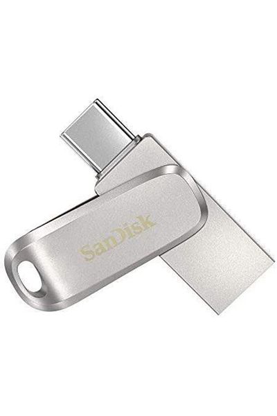 SanDisk 256 جيجابايت محرك أقراص مزدوج لوكس USB Type-c Sdddc4-256g-g46 ذاكرة USB