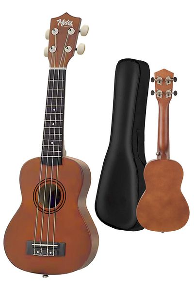 Midex Ukx-901m Brown Soprano Ukulele (ΚΑΜΙΑ ΤΣΑΝΤΑ METOD PENA)