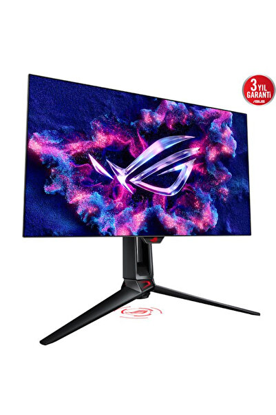 ASUS Rog Swift Pg27aqdp 26.5 Inç 480hz 0.03ms 2k Qhd Adaptive Sync Woled Gaming Monitör