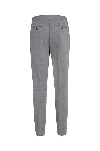 Tommy Hilfiger Men's Gray Straight Model Woven Fabric Trousers - Normal Waist Mw0Mw35741-P01