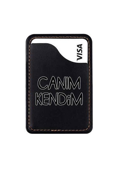 TECNO Spark Camon Go 2023 2024 18p 16p حافظة بطاقات جلدية ممتازة My Dear Myself