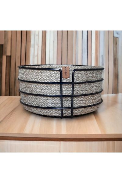 HandmadeSNM Bread Bowl, Bread Basket, Bathroom Organizer, Multi-Purpose Basket