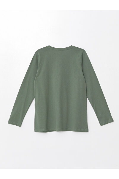 LC Waikiki Dámské tričko se vzorem Crew Neck