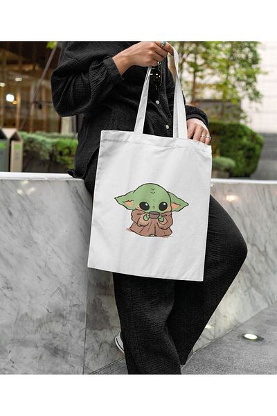 daystore Κρεβάτι Baby Yoda - Τσάντα πάνας