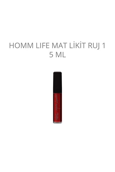 Homm Bitkisel HOMM LIFE MAT LİKİT RUJ 1 5 ML