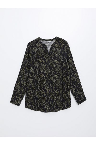 LC Waikiki Patterned Leak Collar Women's Blouse