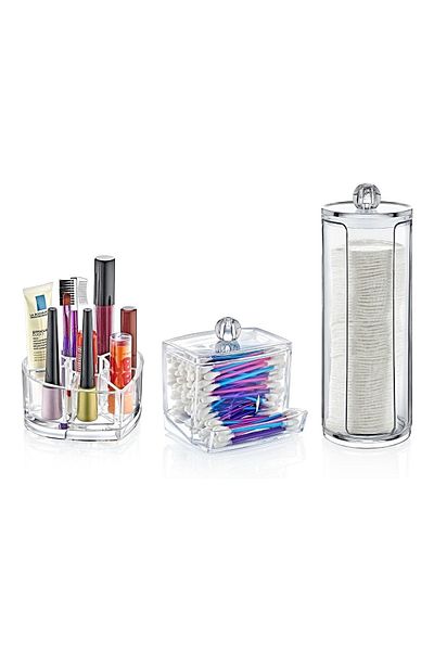 Box Up Makeup Organizer Set of 3