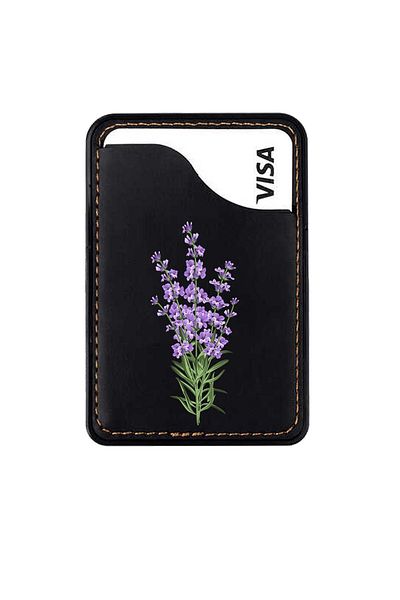 omix X300 X400 X500 X600 X700 X5 X6 X7 X3 X6 X7 Leather Card Holder Case Lavender