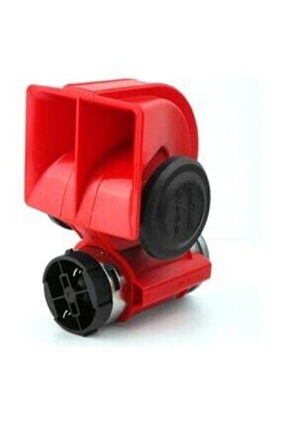 Genel Markalar Ferrari Korna Kırmızı 12v Komprosörlü 2 Tonlu F1 Korna