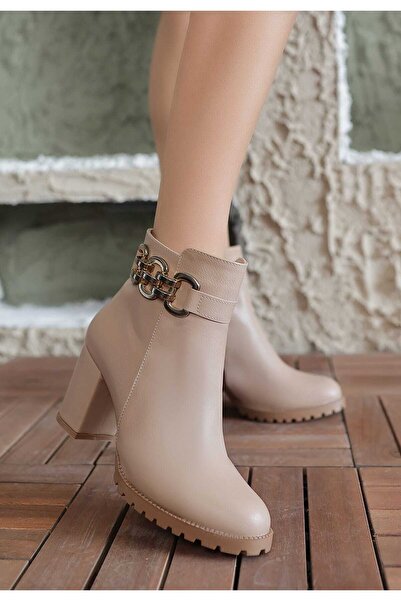 werfen Kadın Günlük Kullanımlı Fermuarlı Kısa Bot