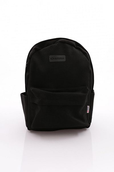 Superga 24206 Model Linen Black Backpack
