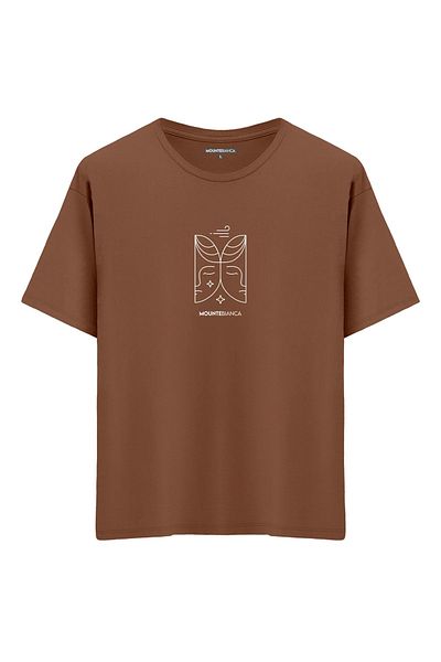 Mounte Bianca Unisex Twins - Μπλουζάκι Oversize