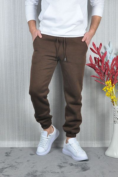 SURMARİ Cotton Unisex Sweatpants - Regular Fit, Autumn-Winter, 2 Thread