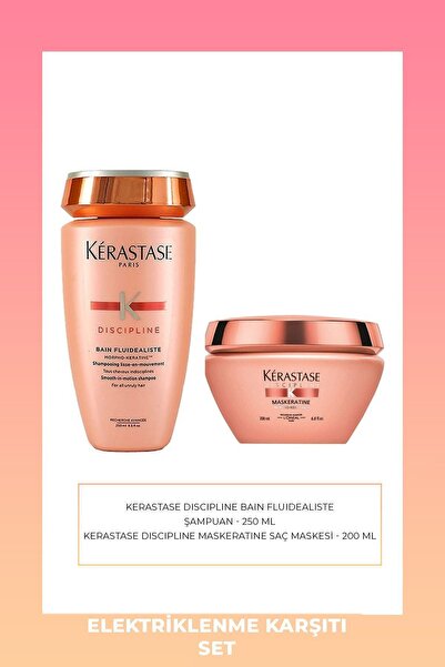 Kerastase Kérastase Discipline Maskeratine Saç Maskesi 200 ml & Elektriklenme...