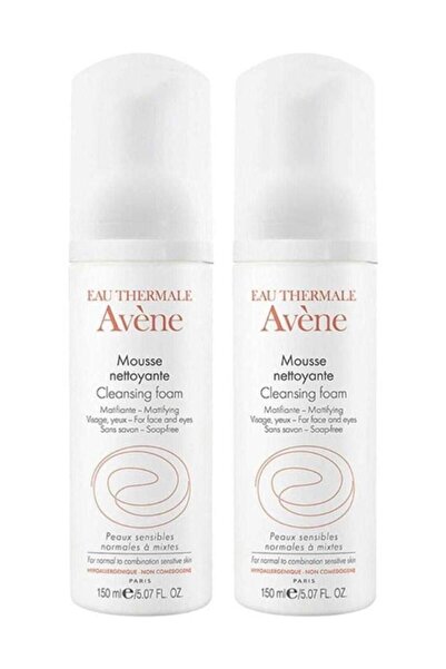 Avene Mousse Nettoyante 150 Ml X 2 Ikili Paket