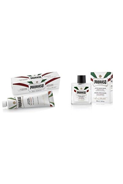 Proraso Yeşil Çay Ve Yulaf Özlü Tıraş Kremi 150 Ml + Tıraş Sonrası Balsamı 10...