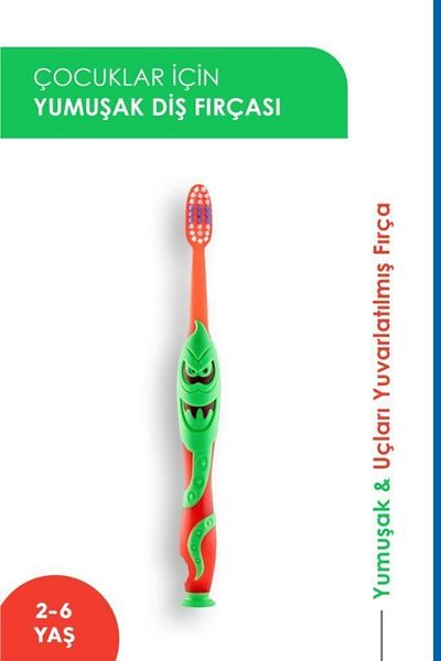 Elgydium 2-6 Years Children's Monster Toothbrush
