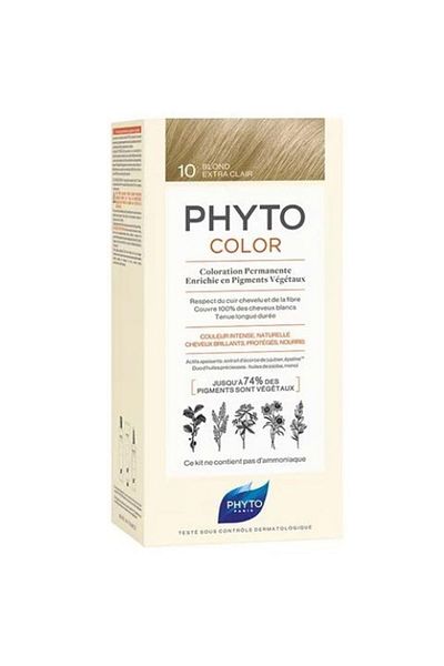 Phyto Sehr hellblondes Kräuterhaarfärbemittel in 10 Farben