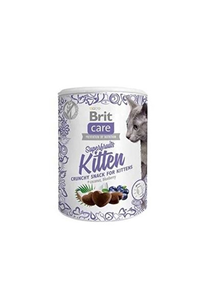 Brit Care Süper Fruits Hindistan Cevizli ve Yaban Mersinli Yavru Kedi Ödül Ma...