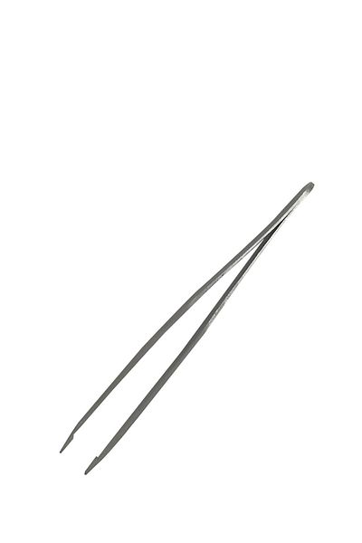 Schatz Gray Straight Mouth Tweezers 0038