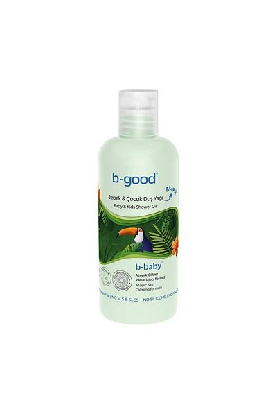 B-GOOD B-Baby 500 Ml Atopic Baby and Children's Shower Oil - Skin