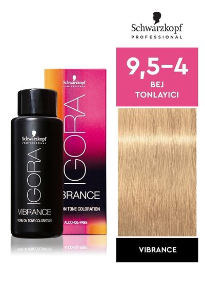 Igora Vibrance Bej Tonlayıcı 9,5-4 Saç Boyası 60ml