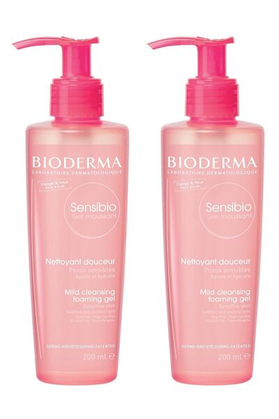 Bioderma Sensibio Foaming Gel 200 Ml X 2 Adet)