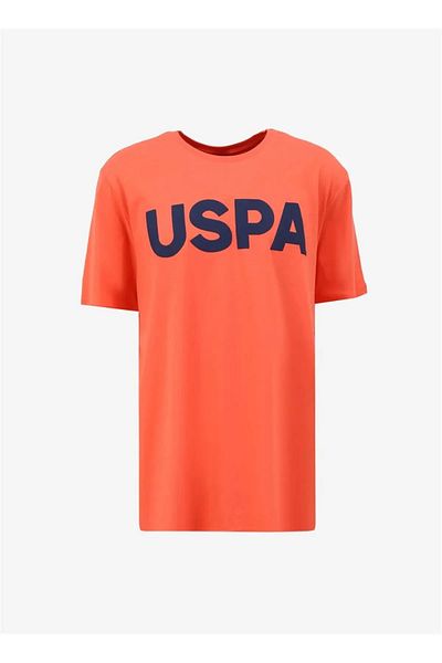 U.S. Polo Assn. Η.Π.Α. Polo Assn. Ανδρικό T-Shirt - Crew Neck, Μοτίβο λουλουδιών Ροδιού GEARTIY024 DMLS
