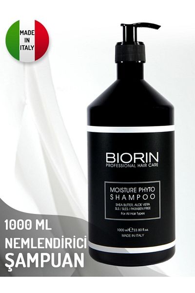 Biorin 1000ml Moisturizing Phyto Shampoo - Moisture