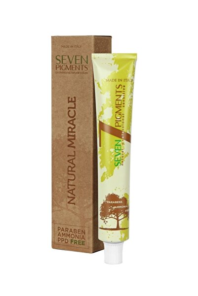 Genel Markalar (SEVEN PİGMENT) Organic Saç Boyası 8.0 Açık Kumral Bitkisel Sa...