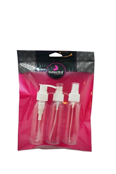 nascita Beyaz Büyük Şişe Seti 3'lü Nassıseset0007