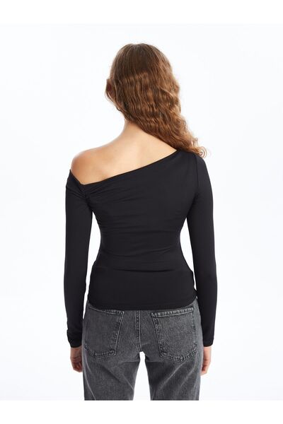 LC Waikiki Women's Blouse - Boat Neck Design