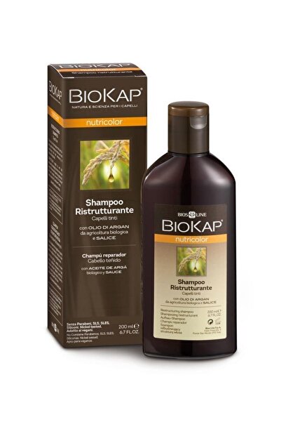 BioKap Boyalı Saçlar Yapılandırıcı Şampuan 200 ml