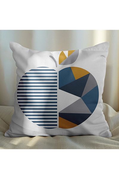 EJOYA Pernă din 2 piese și husă de pernă cu design modern 45 cm