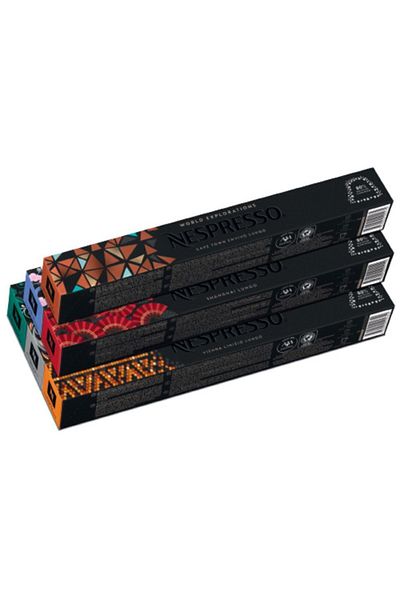 Nespresso World Flavours Coffee Collection X 10 Boxes (100 CAPSULES)