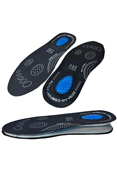 srtfootcare Air Confort Topuk Dikeni Jel Takviyeli Fusped Ortopedik Deri Taban 1 Çift 42-43