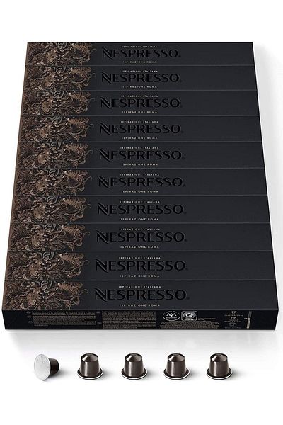 Nespresso Ispirazione Roma 10 Boxes (100 Capsules)
