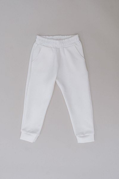 C&City Girl's Cuffed Leg Sweatpants 871 Ecru