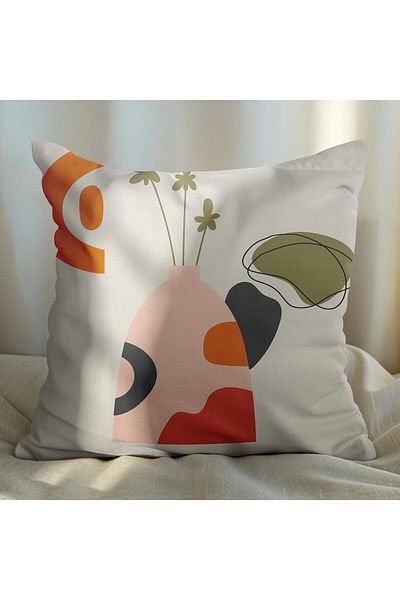 EJOYA 45cm Modern Design 4-piece Pillow and Throw Pillow Set - 113810