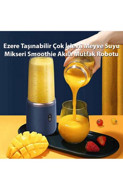 mefa ös Portable Juice Mixer - Smoothie Smart Food Processor