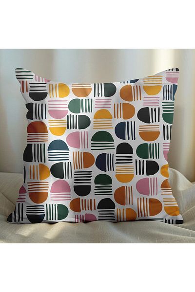 EJOYA Modern Designed 2-Piece Pillow and Throw Pillow Cover 45cm 113477