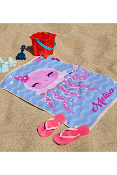 EJOYA Kişiye Özel Isimli Çocuk Plaj Havlusu 113121