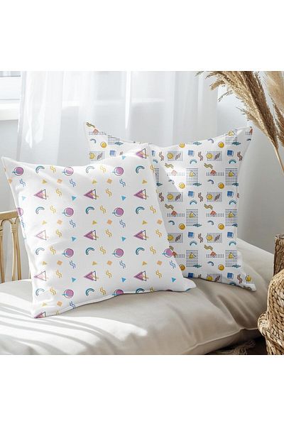 EJOYA Set de perne din 2 piese cu design modern - interior și pernă 45 cm 113491