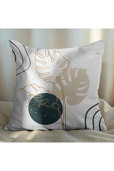 EJOYA Set de 4 perne și perne cu design floral de 45 cm - 113760