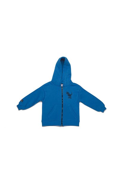 Serbend (Sce-1000) Boy's Raised Sweatshirt - Printed, Hooded and Zippered
