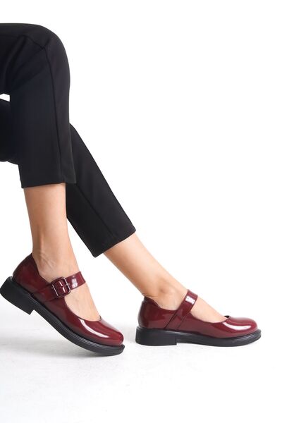 MARSEDO Marie Women's Loafer - Casual Buckle and Strap Casual Loafer Shoes