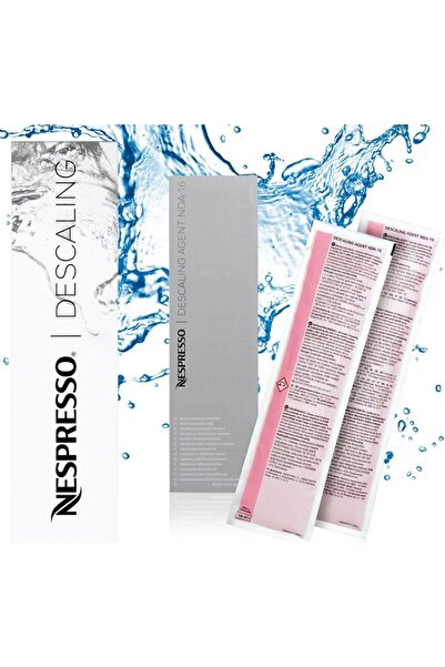 Nespresso Kireç Çözme Seti 2 Adet X 100 ml (KAHVE MAKİNELERİ IÇİN) Descaling Kit