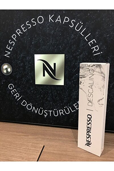 Nespresso Descaling Kit ( Makine Temizleme Kireç Çözücü Kiti 2'li)