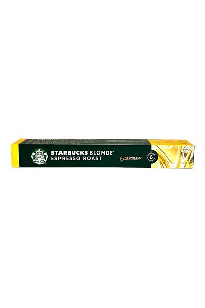Nespresso Compatible Starbucks Blonde Espresso Roast Capsule Coffee 10pcs